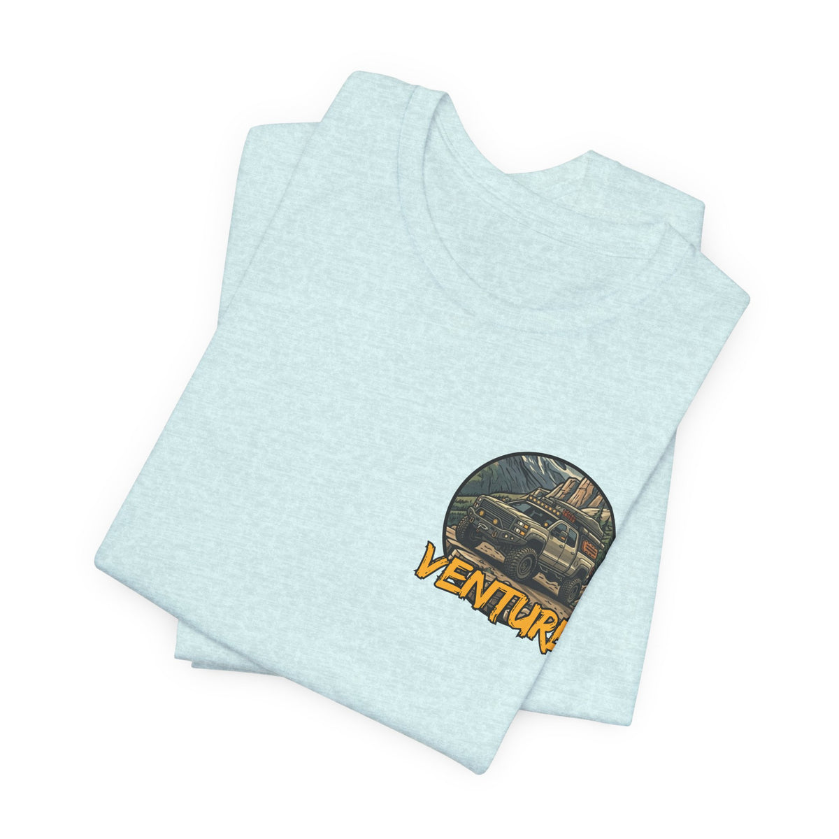 Adventure Graphic Tee — 'Venture' Chest Logo & Genuine Threadz Back Print