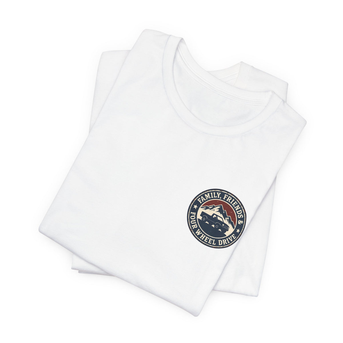 Family, Friends & 4WD T-Shirt