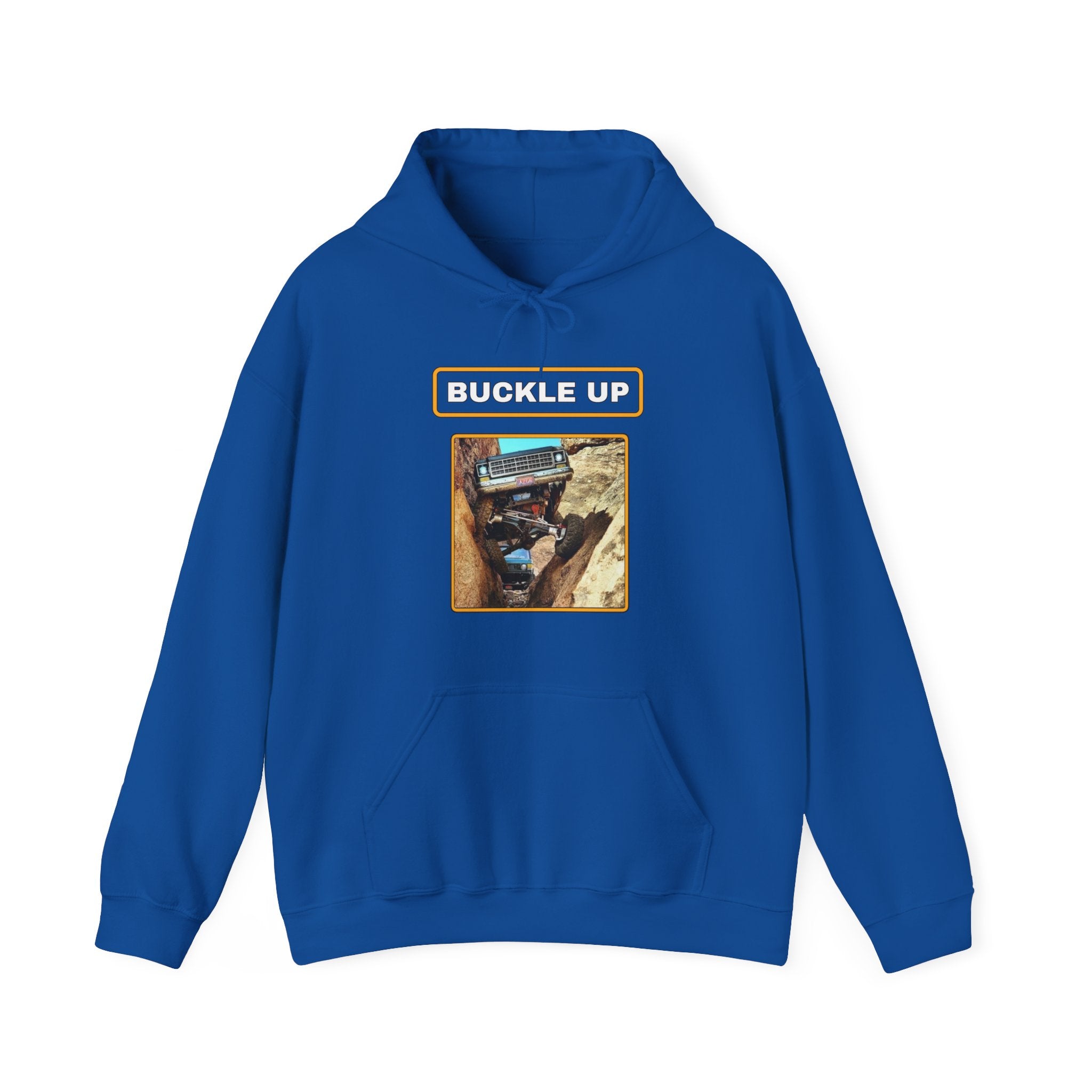 "Buckle Up" Pullover Hoodie