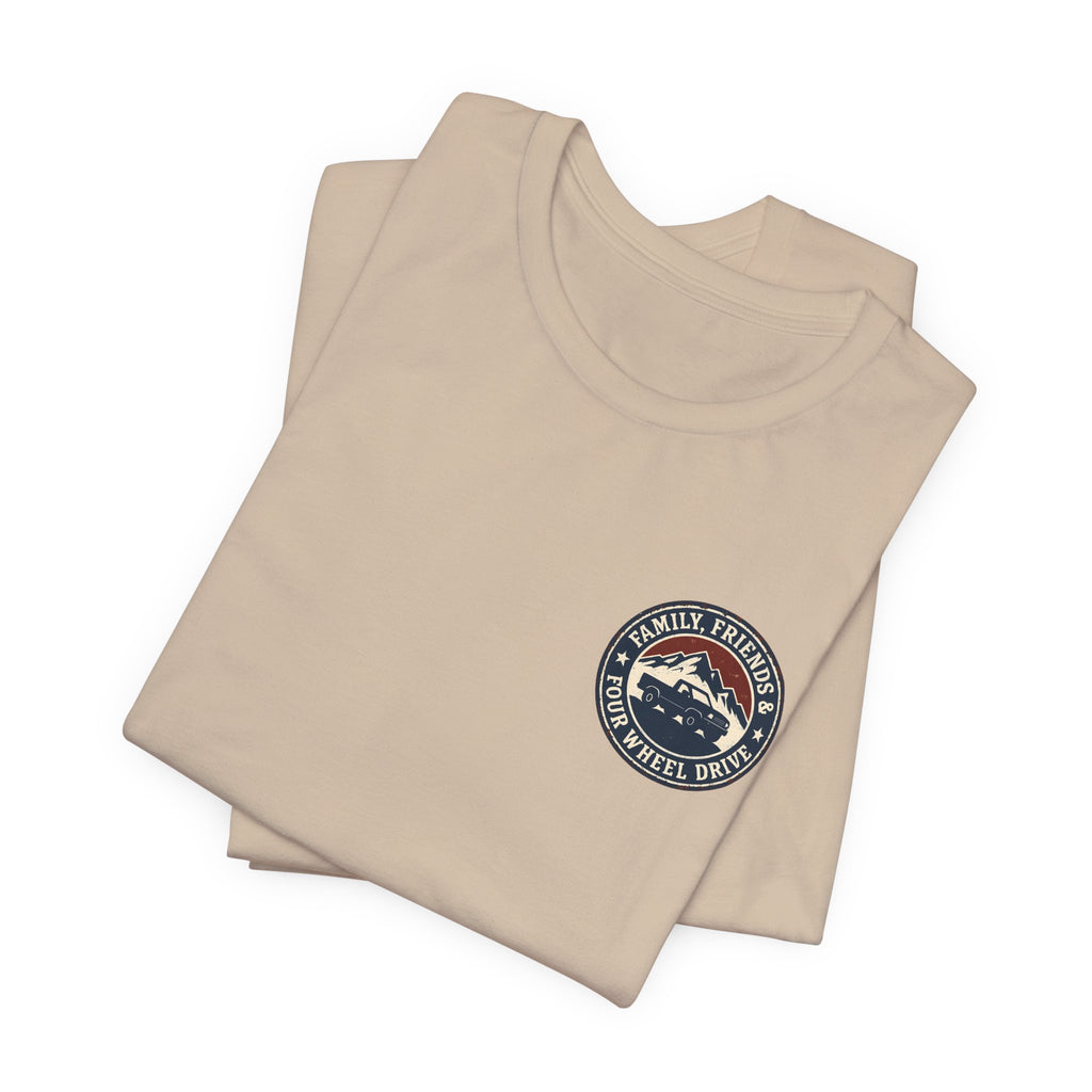 Family, Friends & 4WD T-Shirt
