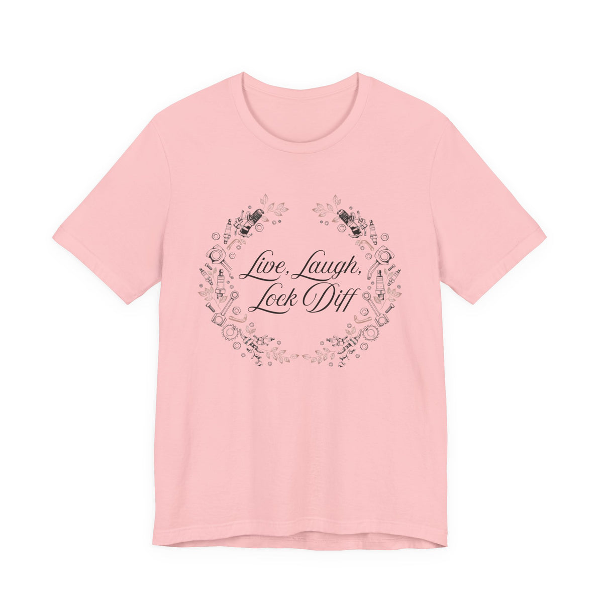 Live, Laugh, Lock Diff T-Shirt