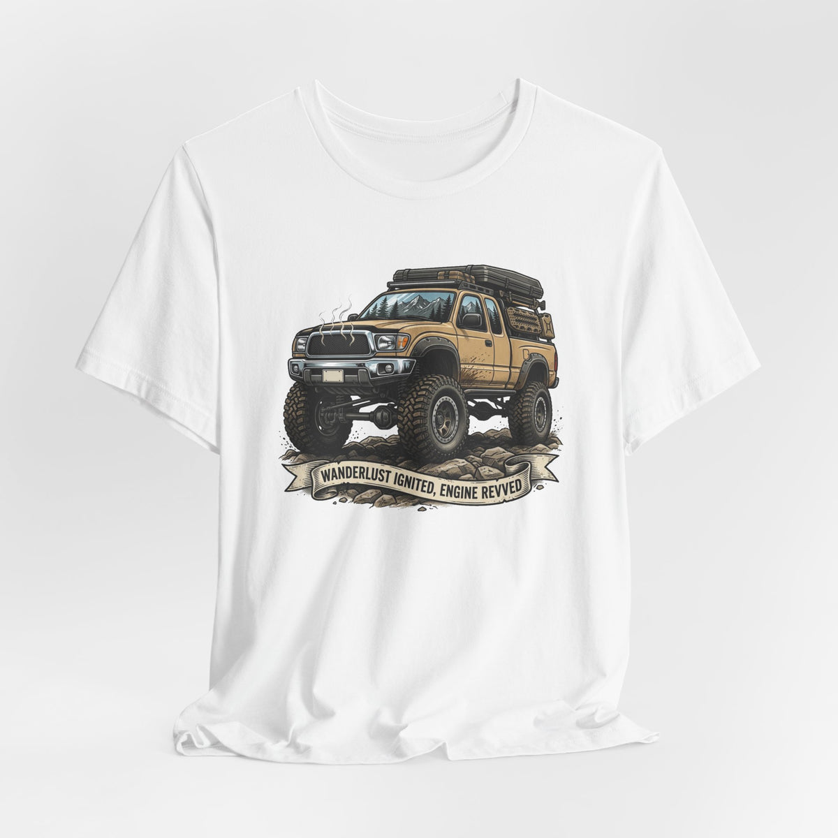 Wanderlust Ignited, Engine Revved T-Shirt