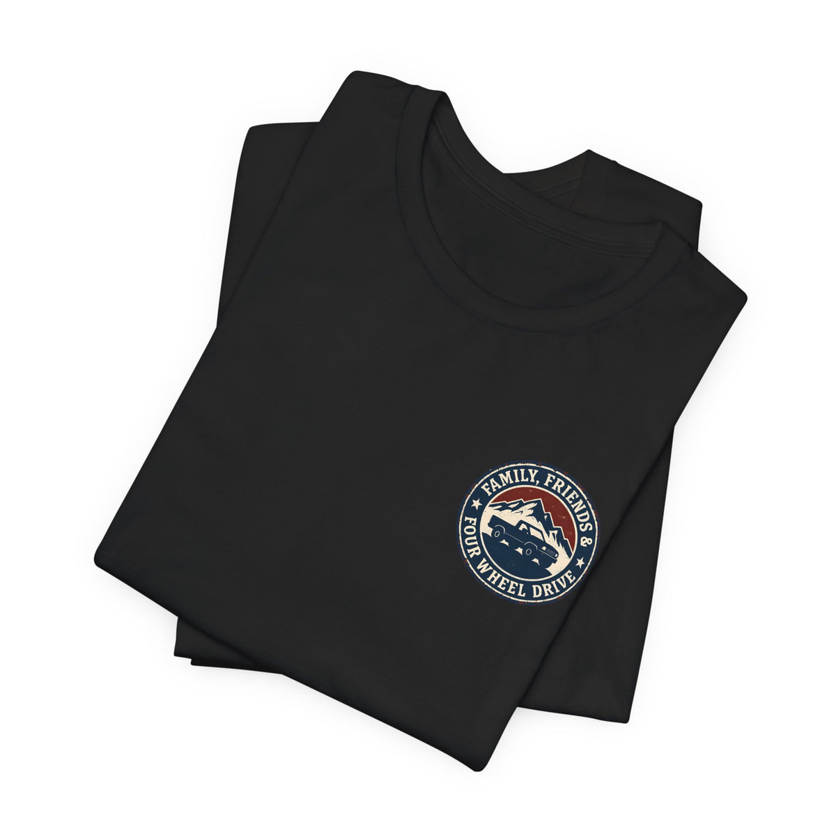 Family, Friends & 4WD T-Shirt