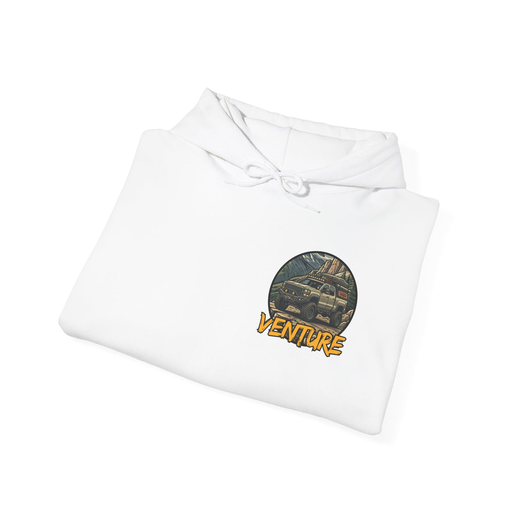 Adventure Graphic Hoodie — 'Venture' Front Patch & GT Genuine Threadz Back Logo
