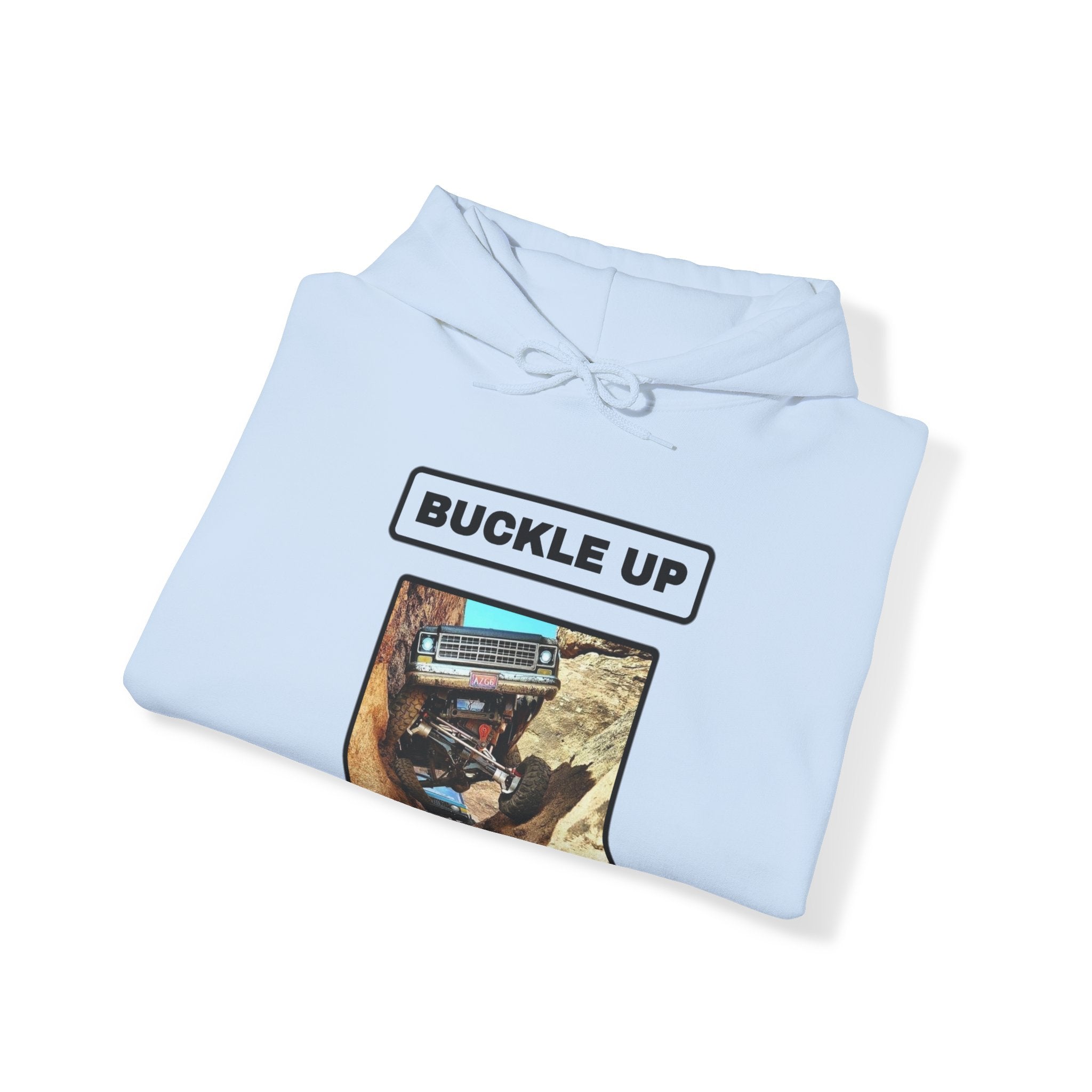 "Buckle Up" Pullover Hoodie