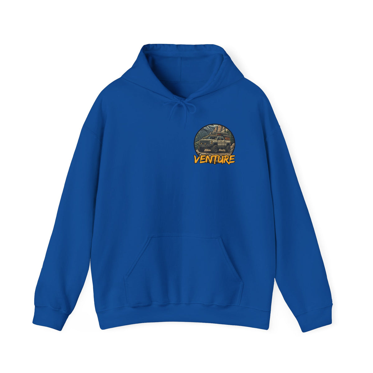 Adventure Graphic Hoodie — 'Venture' Front Patch & GT Genuine Threadz Back Logo