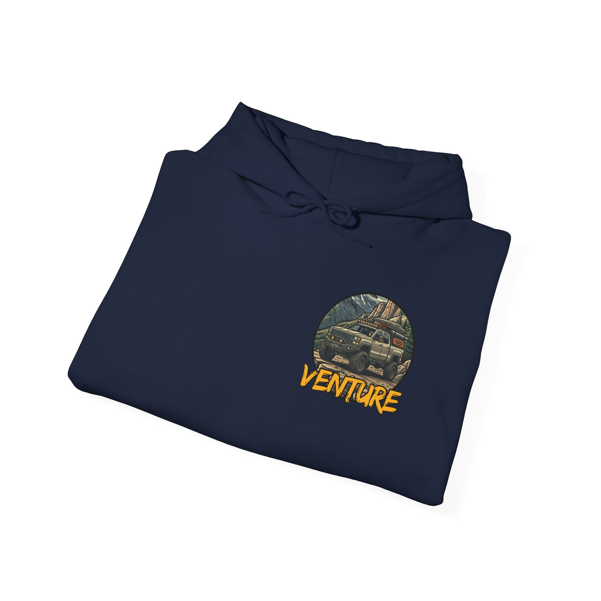 Adventure Graphic Hoodie — 'Venture' Front Patch & GT Genuine Threadz Back Logo