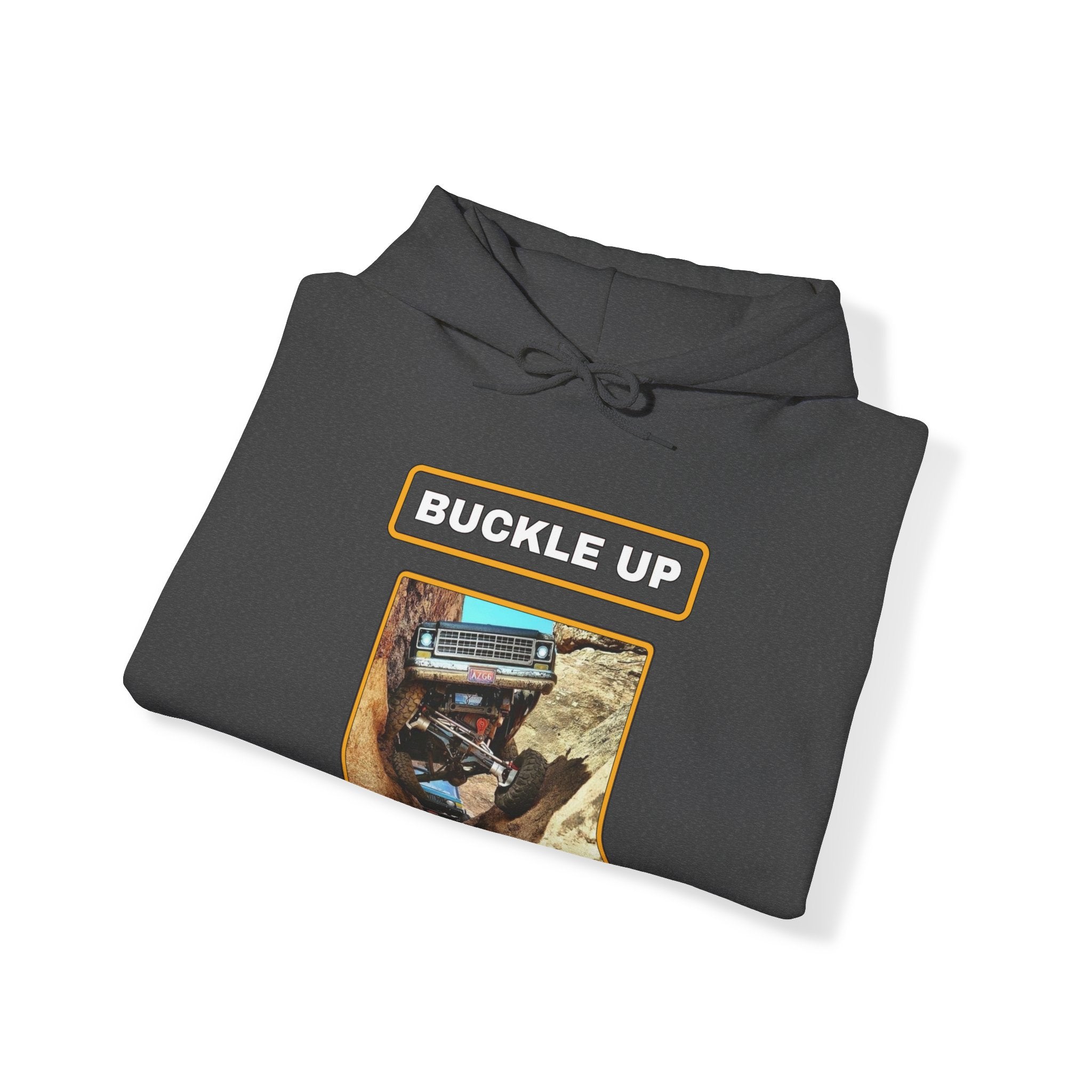 "Buckle Up" Pullover Hoodie