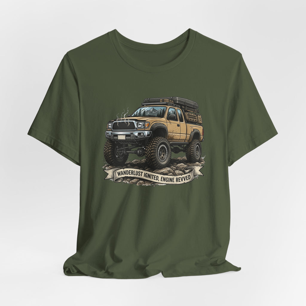 Wanderlust Ignited, Engine Revved T-Shirt