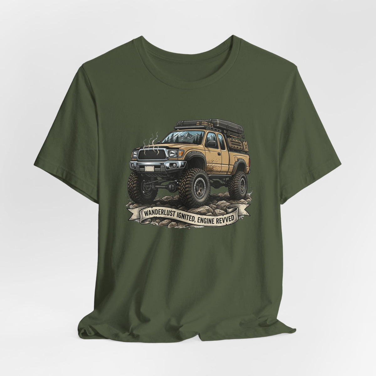 Wanderlust Ignited, Engine Revved T-Shirt