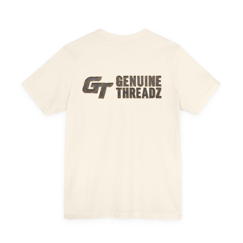 Adventure Graphic Tee — 'Venture' Chest Logo & Genuine Threadz Back Print