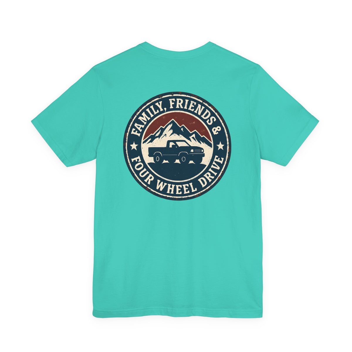 Family, Friends & 4WD T-Shirt