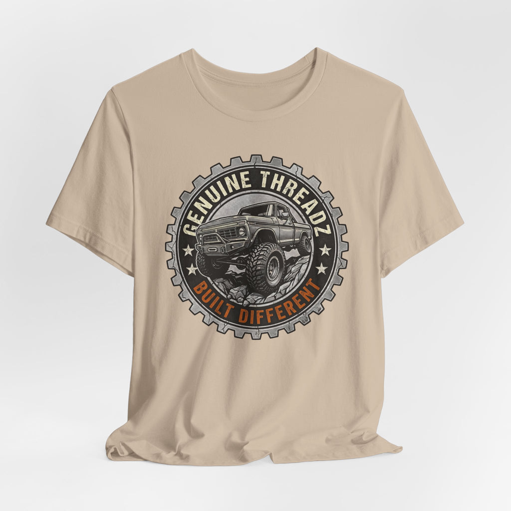 Genuine Threadz, Built Different T-Shirt