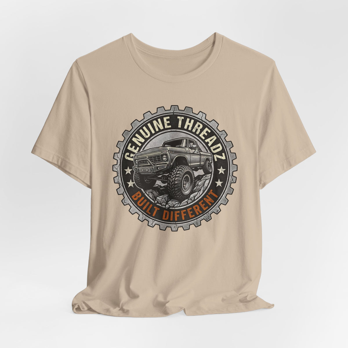 Genuine Threadz, Built Different T-Shirt