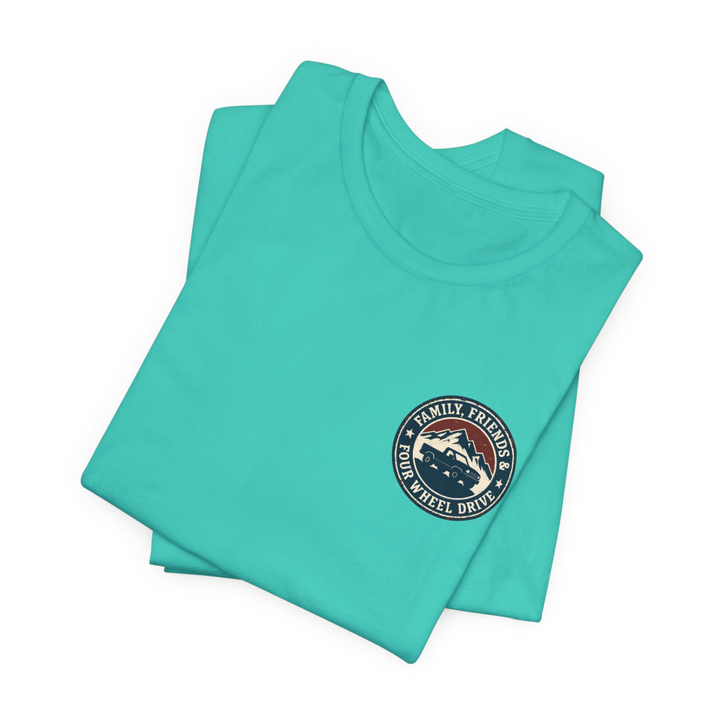 Family, Friends & 4WD T-Shirt