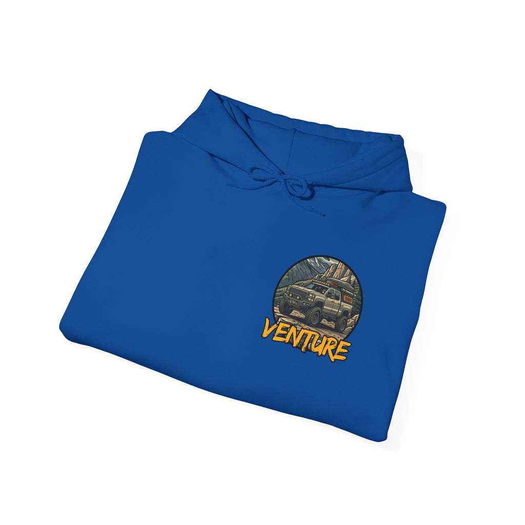 Adventure Graphic Hoodie — 'Venture' Front Patch & GT Genuine Threadz Back Logo