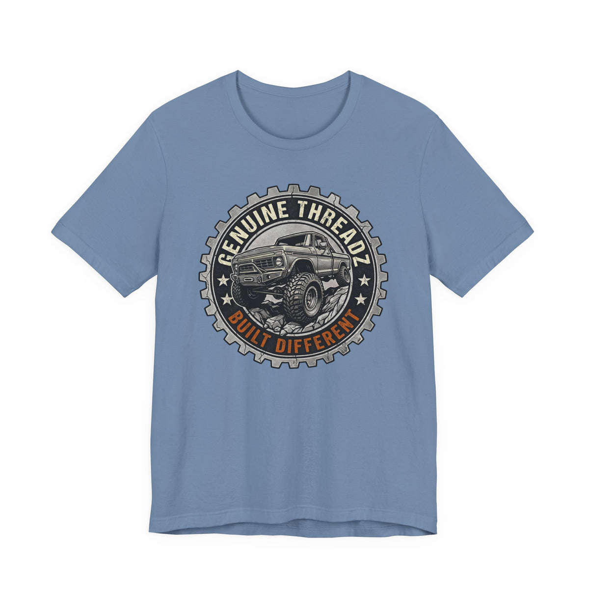Genuine Threadz, Built Different T-Shirt