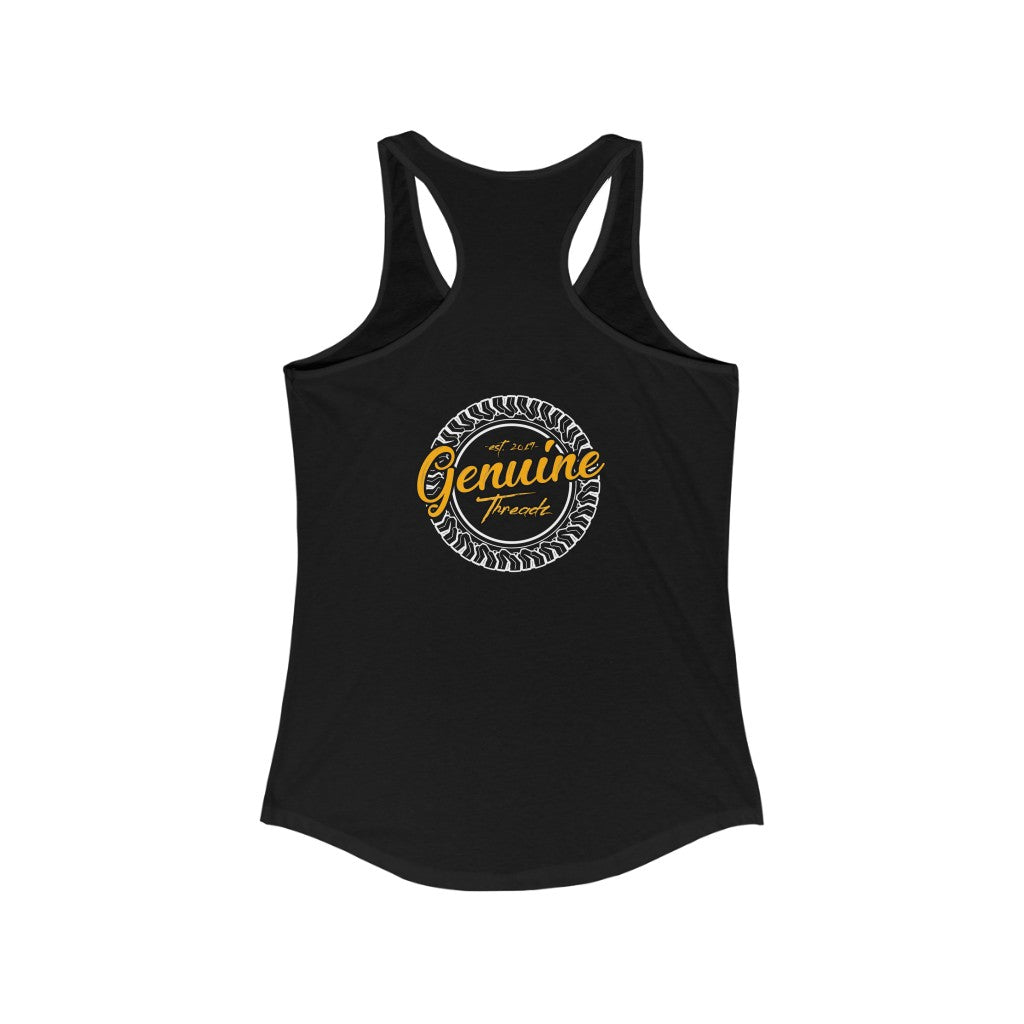 "Family Faith Friends 4WD" Women's Ideal Racerback Tank