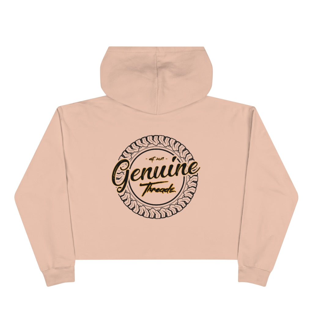 "Living Legend" Crop Top Hoodie