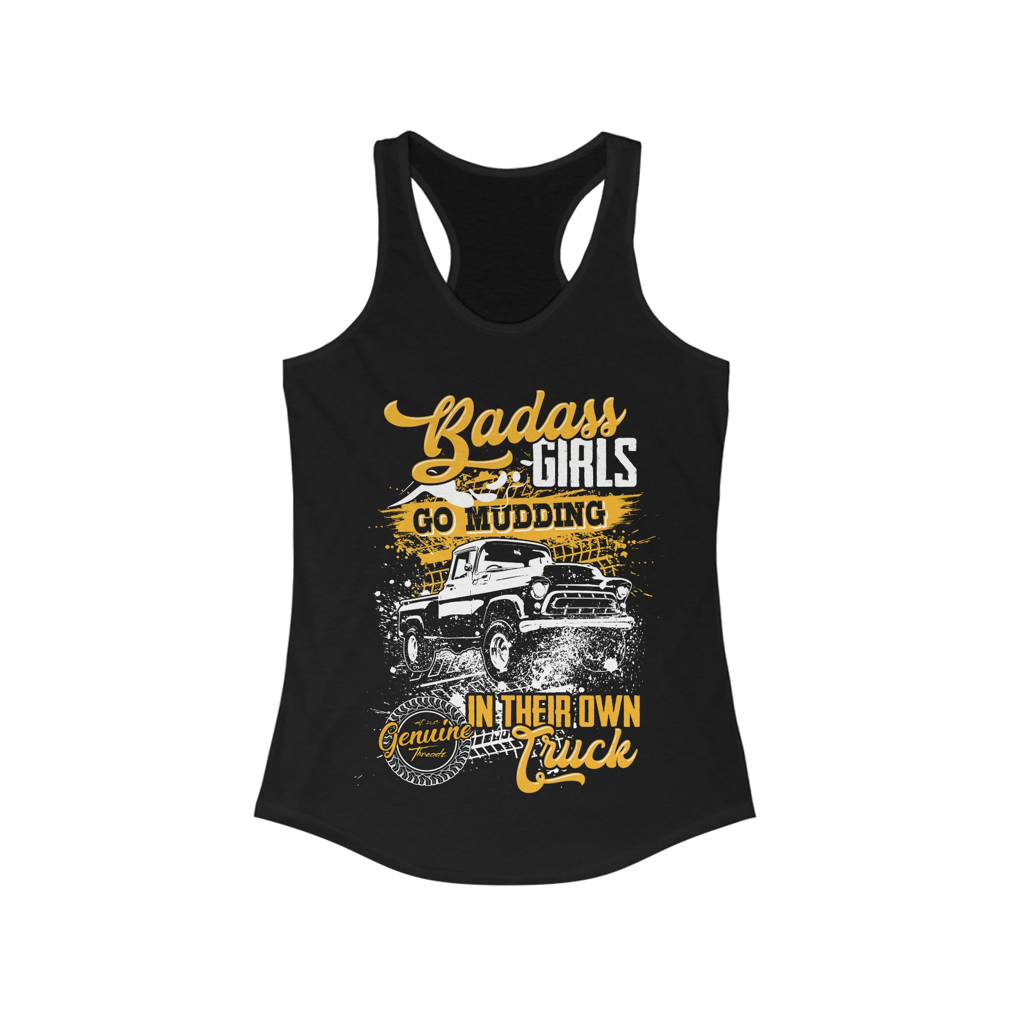 "Badass Girls" Women's Ideal Racerback Tank