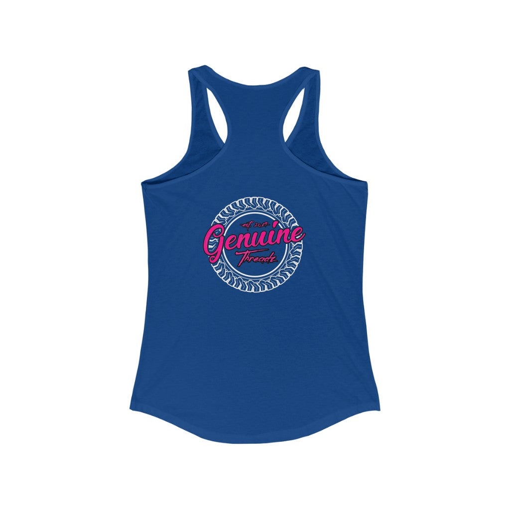 "Muddy and Beautiful" Women's Ideal Racerback Tank