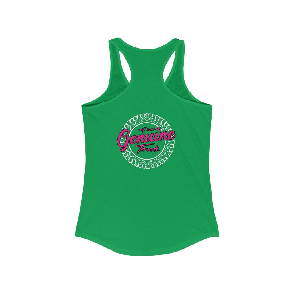 "Muddy and Beautiful" Women's Ideal Racerback Tank