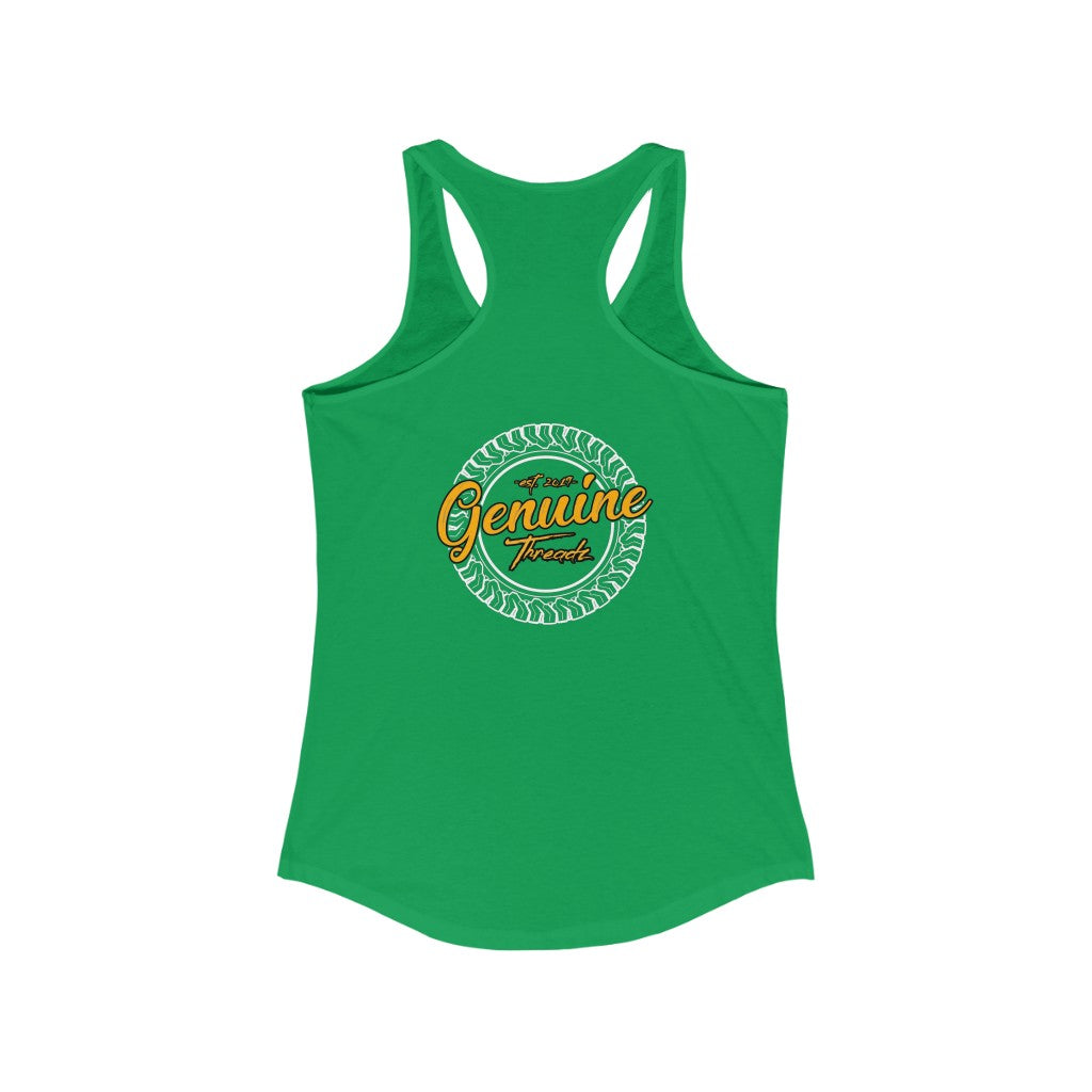 "Mud Addiction" Women's Ideal Racerback Tank