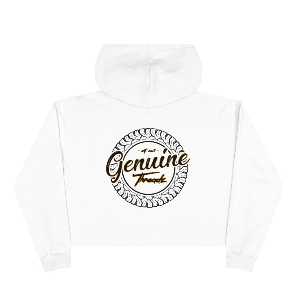 "Living Legend" Crop Top Hoodie