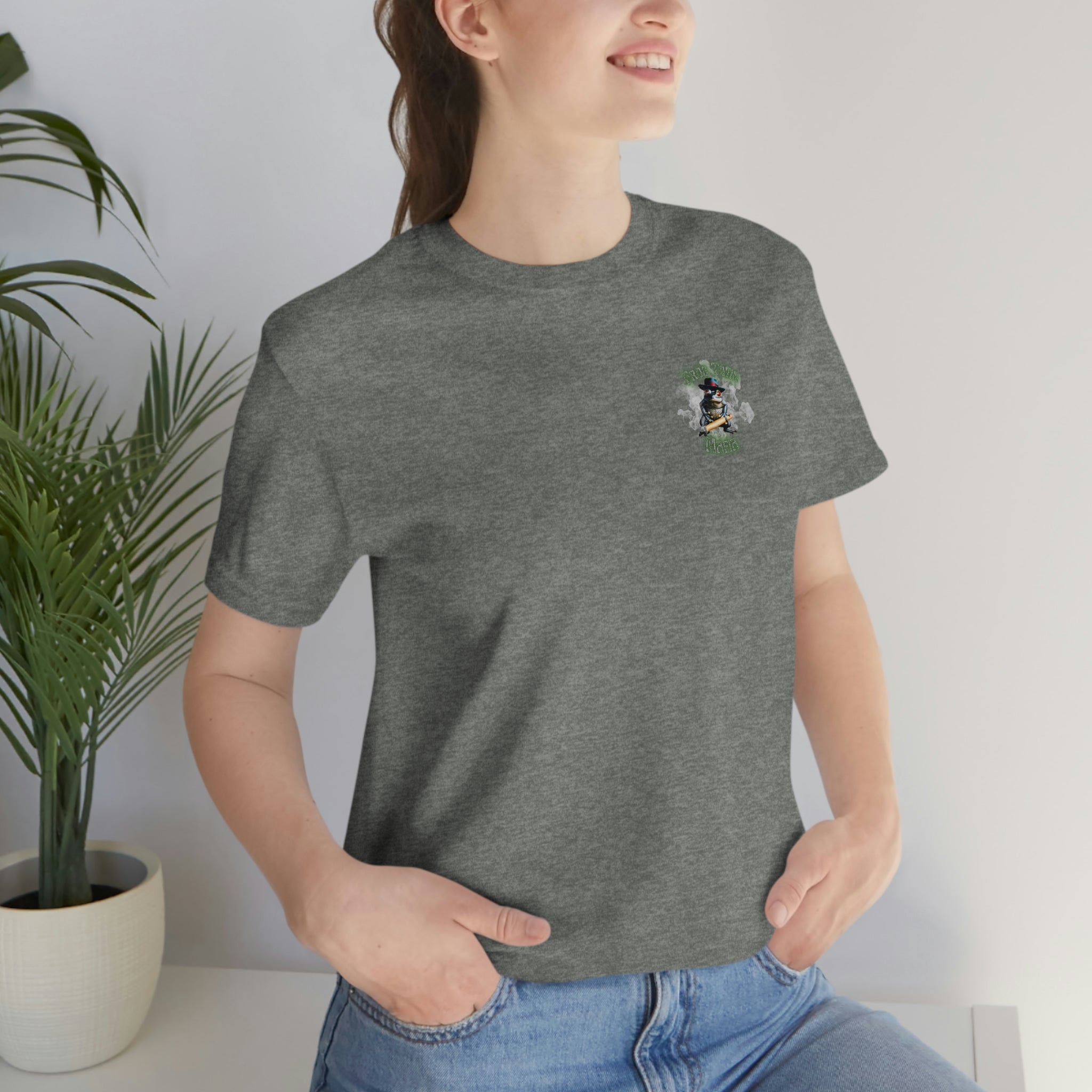 "FTM" Gray Logo Refined Comfort Tee